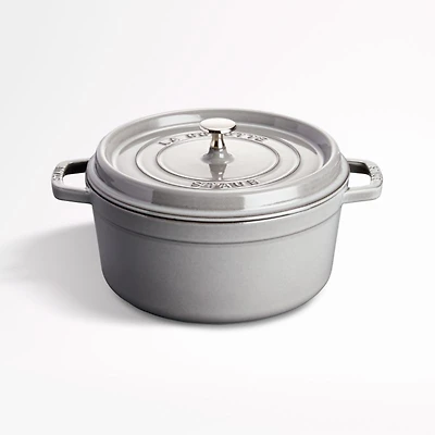 Staub 5.5-Qt Graphite Grey Cocotte