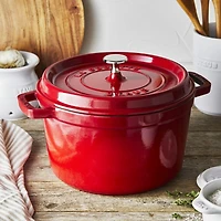 Staub ® 5-Qt. Cherry Tall Round Cocotte