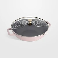 Staub ® Peony Pink Cast Iron 4.5-Qt. Perfect Pan