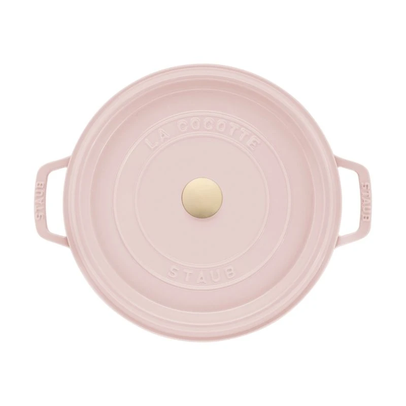 Staub ® Peony Pink Cast Iron 5.5-Qt. Round Cocotte