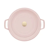 Staub ® Peony Pink Cast Iron 5.5-Qt. Round Cocotte