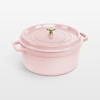 Staub ® Peony Pink Cast Iron 5.5-Qt. Round Cocotte