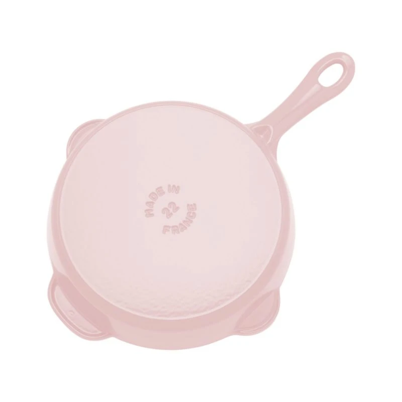 Staub ® Peony Pink Cast Iron 8.5" Traditional Deep Skillet