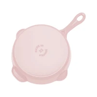 Staub ® Peony Pink Cast Iron 8.5" Traditional Deep Skillet