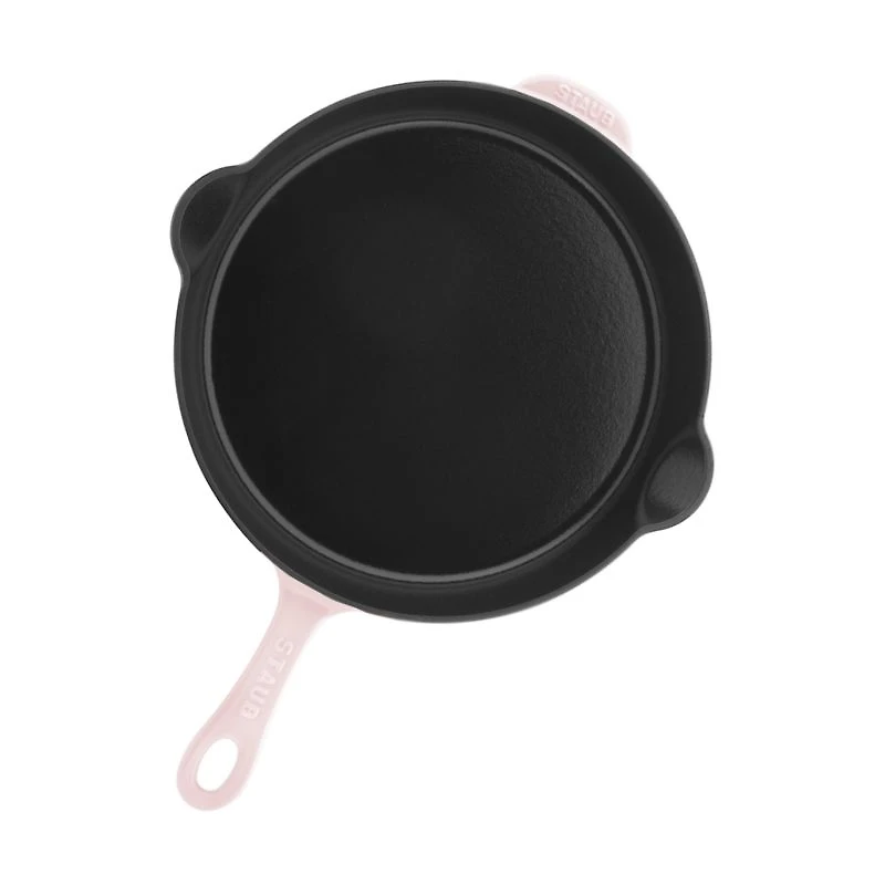 Staub ® Peony Pink Cast Iron 8.5" Traditional Deep Skillet