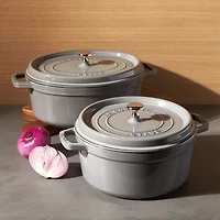 Staub 5.5-Qt Graphite Grey Cocotte
