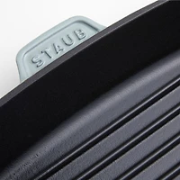 Staub ® 12" Eucalyptus Enameled Cast Iron Square Grill Pan