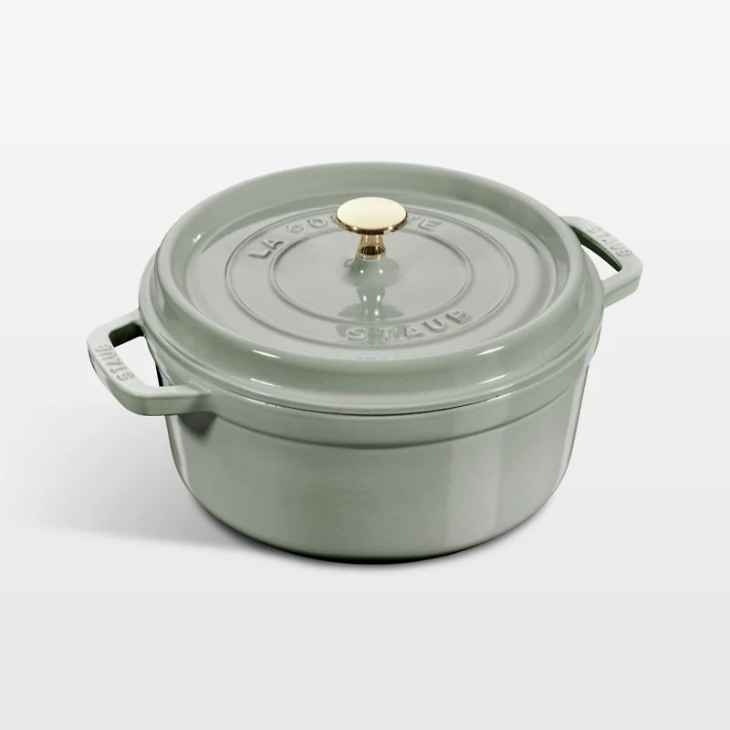 Staub ® 4-Qt Eucalyptus Round Cocotte