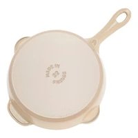 Staub ® 8.5" Sesame Enameled Cast Iron Traditional Deep Skillet