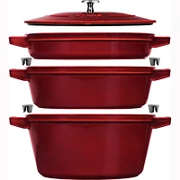 Staub ® Grenadine 4-Piece Stackable Cookware Set