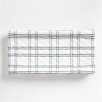Stax Organic Cotton Grey Baby Changing Pad Cover