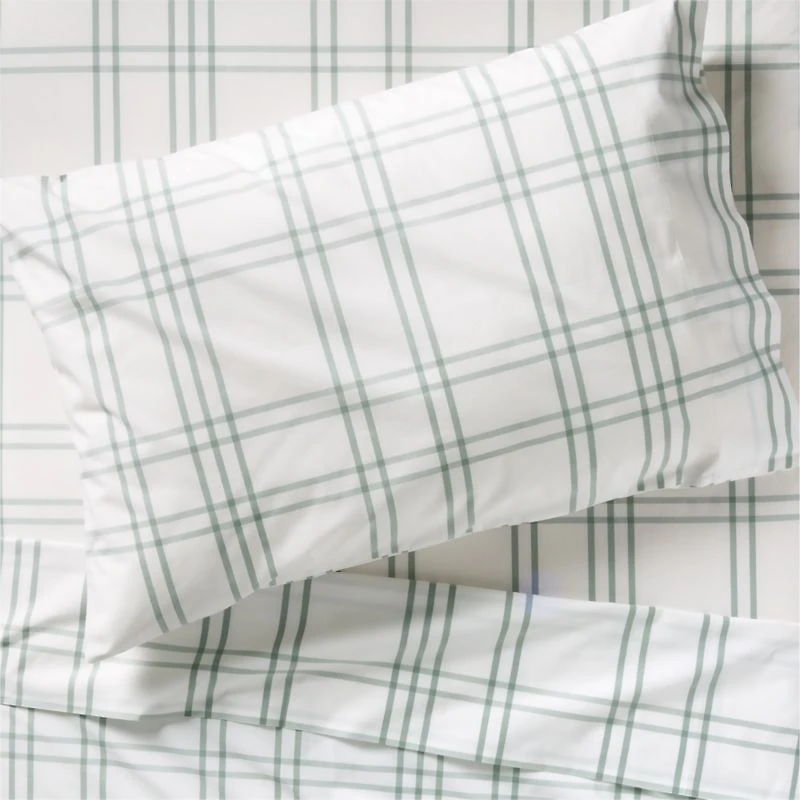Stax Kids Organic Cotton Twin Blue Sheet Set