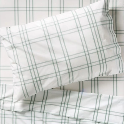 Stax Kids Organic Cotton Twin Blue Sheet Set