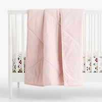 Stay Cool Nordic Bloom Organic Cotton Baby Crib Fitted Sheet