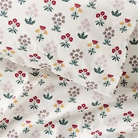 Stay Cool Nordic Bloom Organic Cotton Kids Queen Sheet Set
