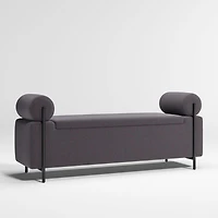 Steen Blue Storage Bench
