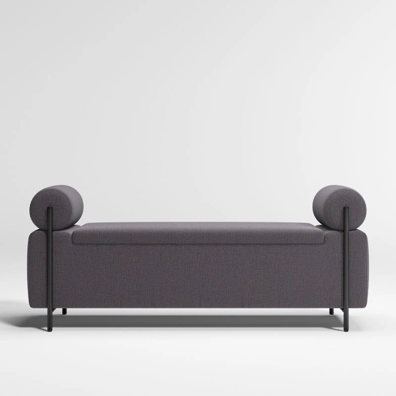 Steen Blue Storage Bench