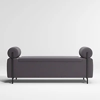 Steen Blue Storage Bench