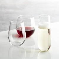 Aspen 9-Oz. Stemless Champagne Flute Glass