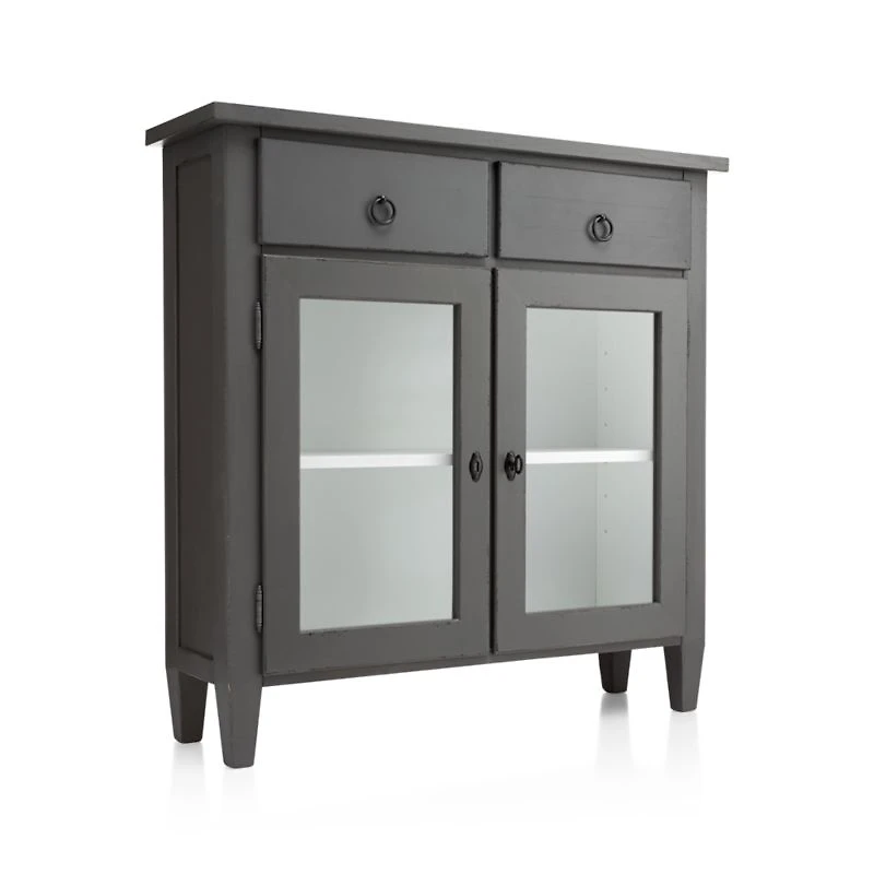 Stretto Grey Entryway Cabinet