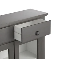 Stretto Grey Entryway Cabinet