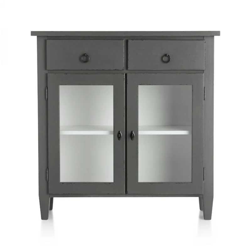 Stretto Grey Entryway Cabinet