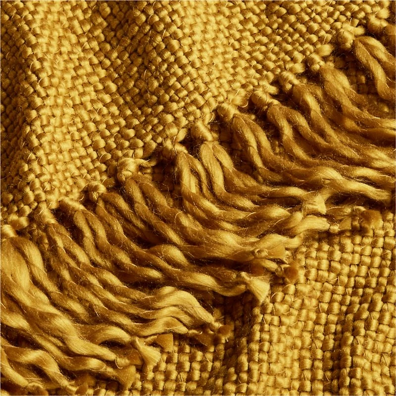 Styles 70"x55" Ochre Throw Blanket