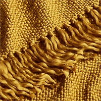 Styles 70"x55" Ochre Throw Blanket