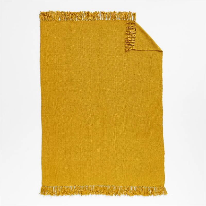 Styles 70"x55" Ochre Throw Blanket