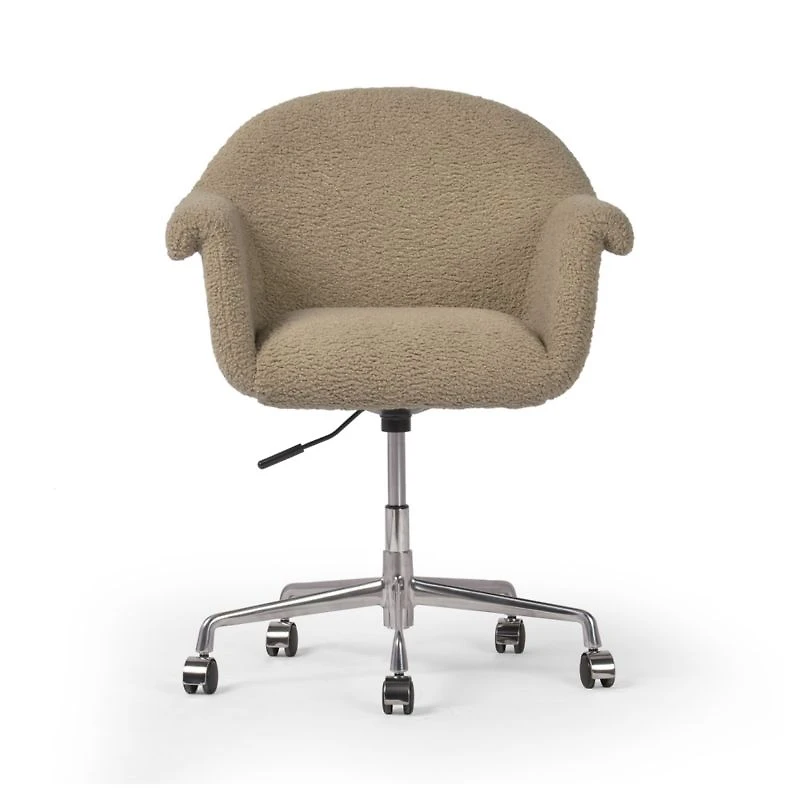 Suerte Faux Shearling Office Chair
