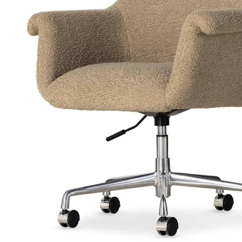 Suerte Faux Shearling Office Chair