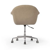 Suerte Faux Shearling Office Chair