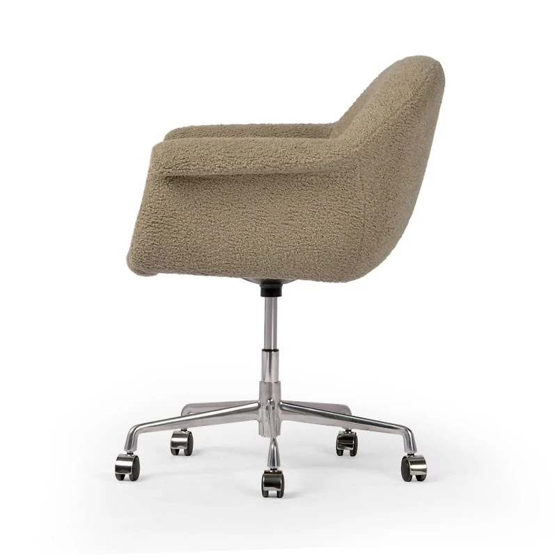 Suerte Faux Shearling Office Chair