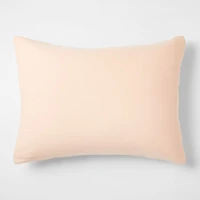 Supersoft Elegant Pink Organic Cotton Gauze Kids Pillow Sham
