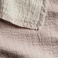 Supersoft Organic Cotton Gauze Classic Mauve Pink Kids Blanket