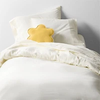 Supersoft Gauze Organic Cotton Pampas Ivory Standard Bed Pillow Sham
