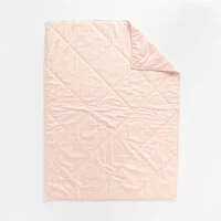 Supersoft Gauze Organic Cotton Pale Pink Twin XL Quilt