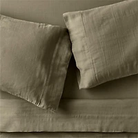 Supersoft Kids Garden Green Gauze Organic Cotton Twin Sheet Set