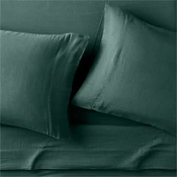 Supersoft Kids Cool Pine Gauze Organic Cotton Twin Sheet Set