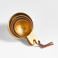 Susu Gold Metallic Measuring Cups, Set of 4 by Eric Adjepong
