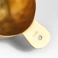 Susu Gold Metallic Measuring Cups, Set of 4 by Eric Adjepong
