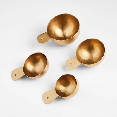 Susu Gold Metallic Measuring Cups, Set of 4 by Eric Adjepong