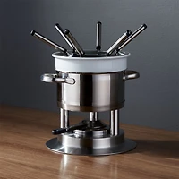 Swissmar Arosa 11-Piece Stainless Steel Fondue Set