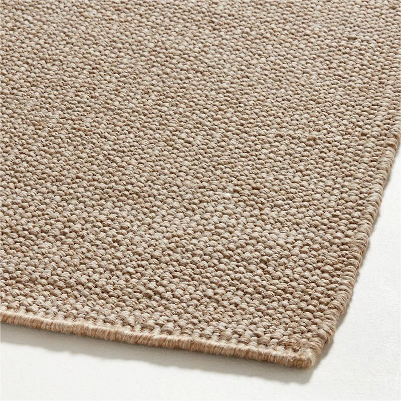 Taos Performance Handwoven Camel Brown Indoor/Outdoor Area Rug 9'x12'