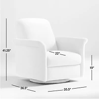 Tasse Swivel Accent Chair