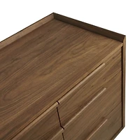 Tate 68" Walnut 9-Drawer Dresser