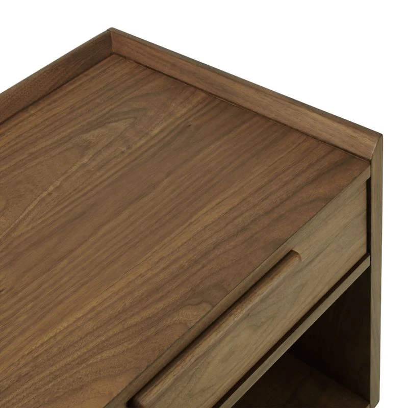 Tate 23" Walnut Nightstand