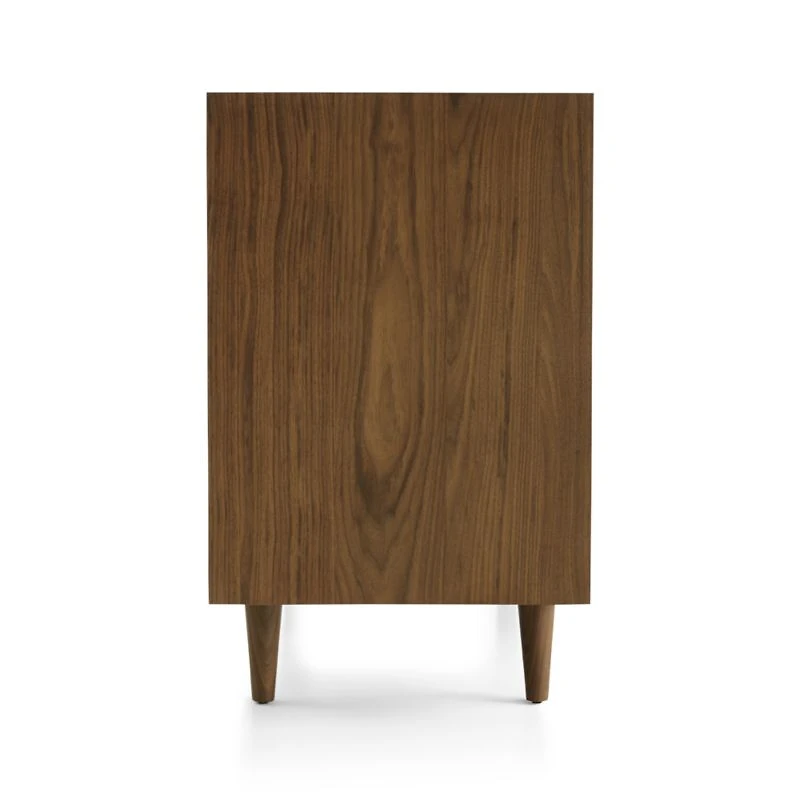 Tate 45.5" Walnut 3-Drawer Dresser