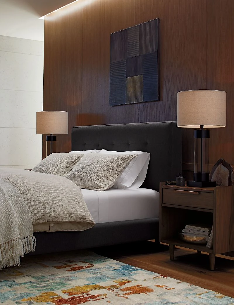 Tate 23" Walnut Nightstand