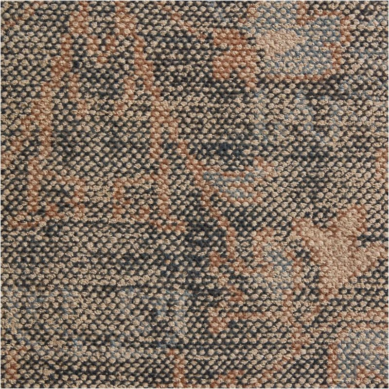 Tavira Performance Traditional Blue Handknotted Area Rug 6'x9'